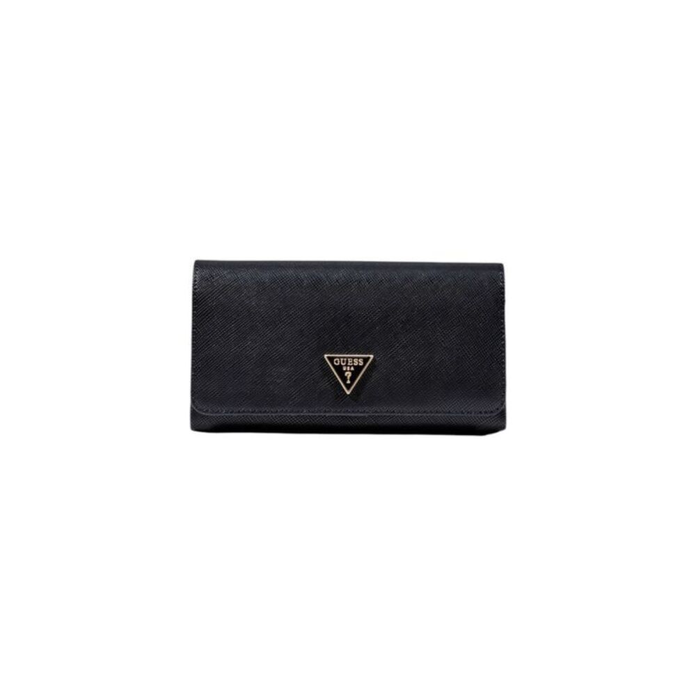 Guess Black Polyethylene Clutch Women's Bag